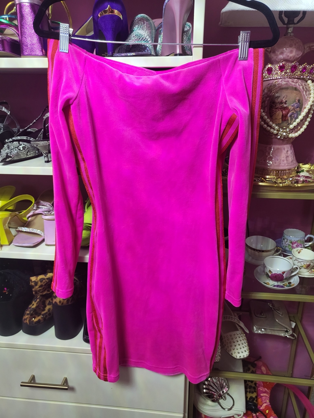 IVY PARK Hot Pink Mini Dress
